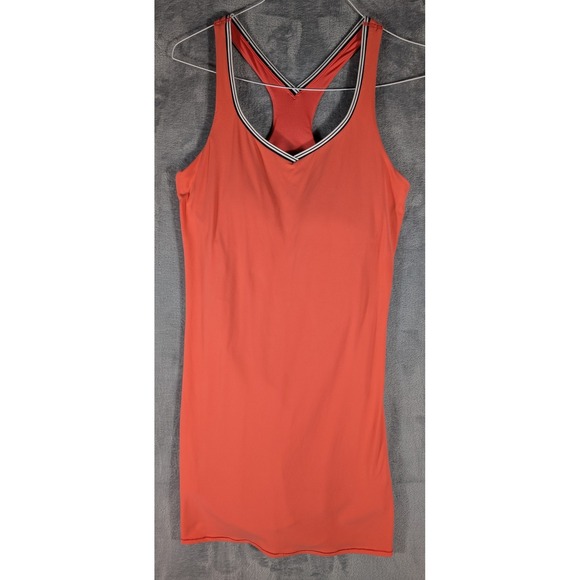 all in motion Dresses & Skirts - All in Motion Coral Orange Athletic Exercise Dress Built-in Shorts Pockets Med